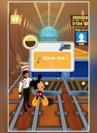 Subway Mickey Sprinter Screen Shot 2