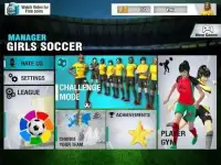 Women Soccer Challenges League: PRO Football Stars Screen Shot 1
