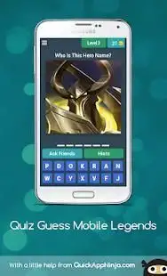 Quiz Guess Mobile Legends Image Screen Shot 6