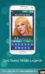 Quiz Guess Mobile Legends Image Screen Shot 4
