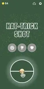 Hat Trick Shot - the addictive ball game! Screen Shot 0