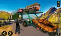 US Army Transport Truck Driving Cargo Plane Games Screen Shot 3