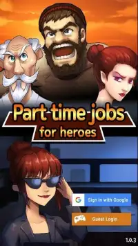 Part time jobs for Heroes Screen Shot 4