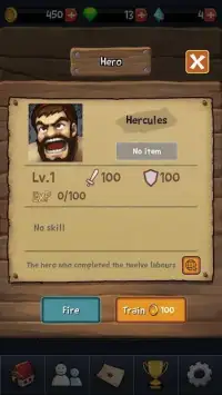 Part time jobs for Heroes Screen Shot 0