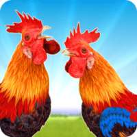 Angry Deadly Rooster Farms Run Rush