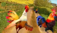 Angry Deadly Rooster Farms Run Rush Screen Shot 3