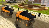 City Road Construction: Crane And Truck Games 2018 Screen Shot 1