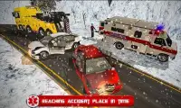 Ambulance Driver Simulator 3D Winter Snow Rescue Screen Shot 4