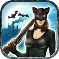 Wonder Cat Girl-Woman Beatem-Up League Of Avangers