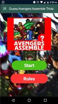 Guess Avengers Assemble Trivia Quiz Screen Shot 3