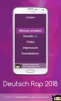 Deutsch Rap 2018 QUIZ Screen Shot 5