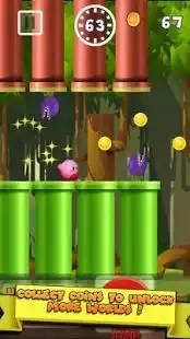 Super Kirby Jungle Run Screen Shot 0