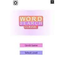 Word Search Classic - The Word Find Game Screen Shot 1
