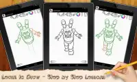 How to Draw Freddy’s 5 Nights Screen Shot 6