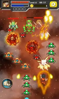 Goku Saiyan Galaxy Battle Screen Shot 4
