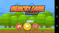 Memory Game for Kids Screen Shot 4