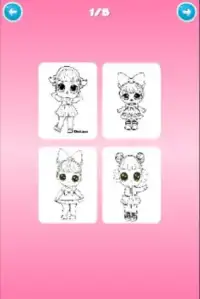 Learn How To Draw and color LOL surprise dolls Screen Shot 4