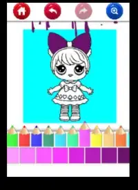 Learn How To Draw and color LOL surprise dolls Screen Shot 3