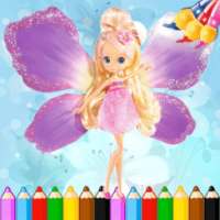 Thumbelina Fairies Baby Coloring Game