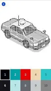 Color By Number - Pixel Art images Screen Shot 0