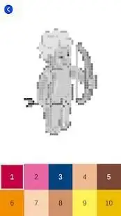Color By Number - Pixel Art images Screen Shot 3