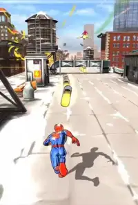Subway Spider-Run Adventure World :Avengers Rush Screen Shot 2