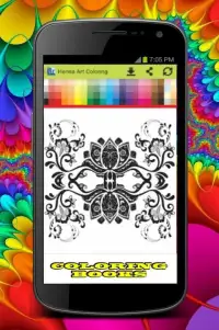 Mehndi Henna Art ColoringZuo - New picture Screen Shot 2