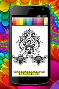 Mehndi Henna Art ColoringZuo - New picture Screen Shot 4