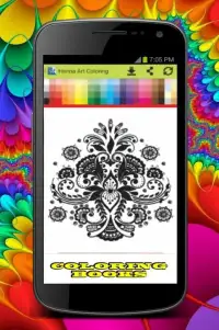 Mehndi Henna Art ColoringZuo - New picture Screen Shot 3