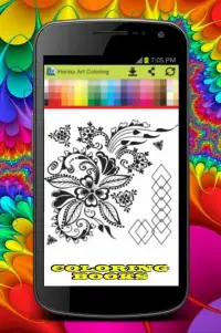 Mehndi Henna Art ColoringZuo - New picture Screen Shot 1