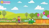 Shin-Chan Bike Racing Screen Shot 9