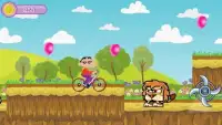 Shin-Chan Bike Racing Screen Shot 10