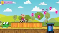 Shin-Chan Bike Racing Screen Shot 3