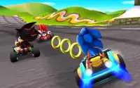 Road Sonic Car Racing Screen Shot 0
