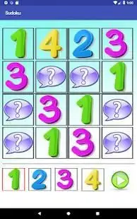 Sudoku game for kids Screen Shot 1