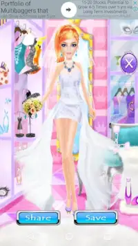 Bridal Wedding Dress Up Game For Girls Screen Shot 0