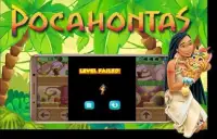 Adventure Pocahontas Run Jungle Screen Shot 2