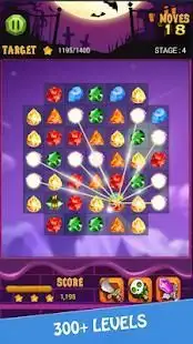 Witch Diamond Legend - Match 3 Jewel Games Screen Shot 1