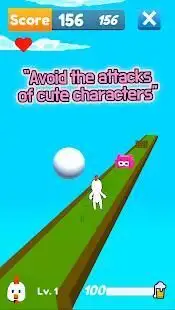Chimac - The Funny Cute Fantastic Running Game Screen Shot 0