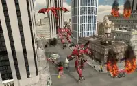 Flying Dragon Transform Robot City Survival Hero Screen Shot 2