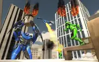 Flying Dragon Transform Robot City Survival Hero Screen Shot 3