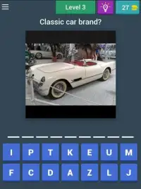 Classic Car Trivia Screen Shot 2