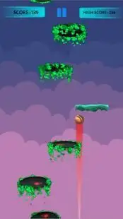 Fire Jump - Bounce Forever Game Screen Shot 5
