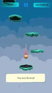 Fire Jump - Bounce Forever Game Screen Shot 2