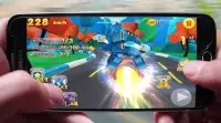 3D Racing Tobot Car Battle Screen Shot 0