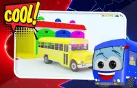 Little Bus Uphill Game For Kids Screen Shot 2