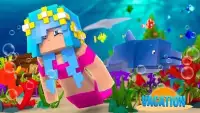 Mermaid tail MOD for Minecraft PE Mods free Screen Shot 0
