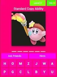 Kirby Quiz - Abilities Screen Shot 3