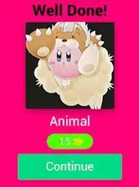 Kirby Quiz - Abilities Screen Shot 2