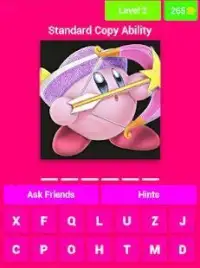 Kirby Quiz - Abilities Screen Shot 0